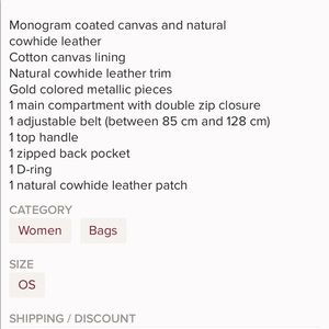 Louis Vuitton Bumbag